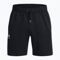Men's shorts Under Armour Icon Fleece black/white 6