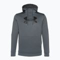 Men's Under Armour Fleece Big Logo HD pitch gray/black sweatshirt 4