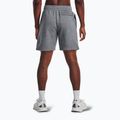 Men's shorts Under Armour Icon Fleece Pitch gray medium heather/white 3