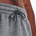 Men's shorts Under Armour Icon Fleece Pitch gray medium heather/white 4