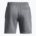 Men's shorts Under Armour Icon Fleece Pitch gray medium heather/white 6