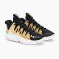 Under Armour women's basketball shoes W Flow Breakthru 4 black/metallic gold/white 4