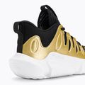 Under Armour women's basketball shoes W Flow Breakthru 4 black/metallic gold/white 9