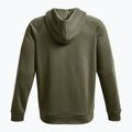 Men's sweatshirt Under Armour Rival Fleece FZ Hoodie marine dd green/white 6