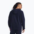 Under Armour Rival Fleece FZ midnight navy/white men's training sweatshirt 3