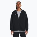 Men's Under Armour Rival Fleece FZ Hoodie black/white