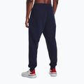 Under Armour Rival Fleece men's training trousers midnight navy/white 3