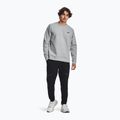 Men's sweatshirt Under Armour Unstoppable Fleece Crew mod gray/black 2