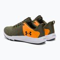 Under Armour Charged Engage 2 men's training shoes marine from green/formula orange/black 3