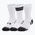 Under Armour Perf Tech Nov Crew 3P white/white/black training socks 4