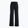 Women's trousers Under Armour Rival Fleece Straight Mod Rack black/white 5