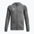 Children's sweatshirt Under Armour Rival Fleece FZ Hoodie grey