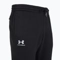 Men's trousers Under Armour Icon Fleece Pant black/white 3
