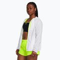 Under Armour Phantom Windbreaker women's running jacket white/high-vis yellow/high-vis yellow