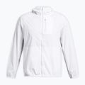 Under Armour Phantom Windbreaker men's running jacket white/distant gray/halo gray