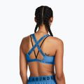 Under Armour Crossback Low fitness bra viral blue/viral blue/black 2