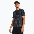 Under Armour Laser Wash men's running tank top black/castlerock/reflective