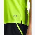 Women's running T-shirt Under Armour Launch high vis yellow/reflective 3