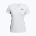 Women's training shirt Under Armour Tech SSV Solid white/black