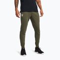 Men's trousers Under Armour Rival Terry Jogger marine od green/onyx white