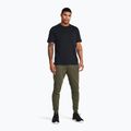 Men's trousers Under Armour Rival Terry Jogger marine od green/onyx white 2