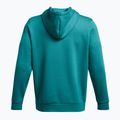 Men's Under Armour Essential Fleece Hoodie circuit teal light heather/circuit teal 6