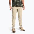 Men's Under Armour Stretch Woven Joggers khaki base/black trousers