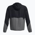 Under Armour Legacy Windbreaker men's training jacket black/castlerock/castlerock 5