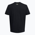 Men's Under Armour Boxed Sportstyle t-shirt black/high vis yellow 4