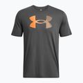 Under Armour Big Logo Fill men's training t-shirt castlerock/atomic/wild orange 3