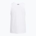Men's tank top Under Armour Sportstyle Logo white/black 4