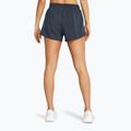 Women's running shorts Under Armour Fly By 3" downpour gray / downpour gray / reflective 3