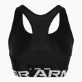 Under Armour HG Authentics Mid Branded black/white fitness bra 5