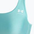 Under Armour HG Authentics Mid Branded radial turquoise/white fitness bra 6