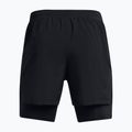 Men's Under Armour Launch 5" 2in1 running shorts black/black/reflective 6