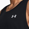 Men's running tank top Under Armour Launch Singlet black/reflective 3