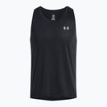 Men's running tank top Under Armour Launch Singlet black/reflective 4