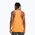 Men's Under Armour Streaker Singlet nova orange/reflective running tank top 2