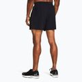 Men's Under Armour Lanch 5" running shorts Unlined black / black / reflective 3