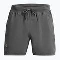 Men's Under Armour Lanch 5" Unlined castlerock / castlerock / reflective running shorts