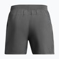 Men's Under Armour Lanch 5" Unlined castlerock / castlerock / reflective running shorts 2