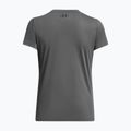 Women's training shirt Under Armour Tech SSV Solid castlerock/black 2