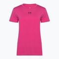 Under Armour Off Campus Core astro pink/black women's training t-shirt