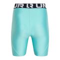 Under Armour women's shorts HG Authentics 8in radial turquoise/white 5