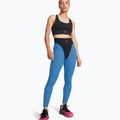 Women's Under Armour Project Rock LG Grind Ankle Leg training leggings black/viral blue/astro pink 2