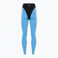 Women's Under Armour Project Rock LG Grind Ankle Leg training leggings black/viral blue/astro pink 5