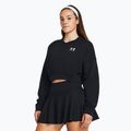 Under Armour women's training sweatshirt Rival Terry Os Crop Crew black/white