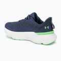 Under Armour Infinite Pro men's running shoes downpour gray/starlight/matrix green 3