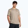 Under Armour Tech Vent men's training shirt timberwolf taupe/black