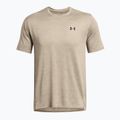 Under Armour Tech Vent men's training shirt timberwolf taupe/black 3